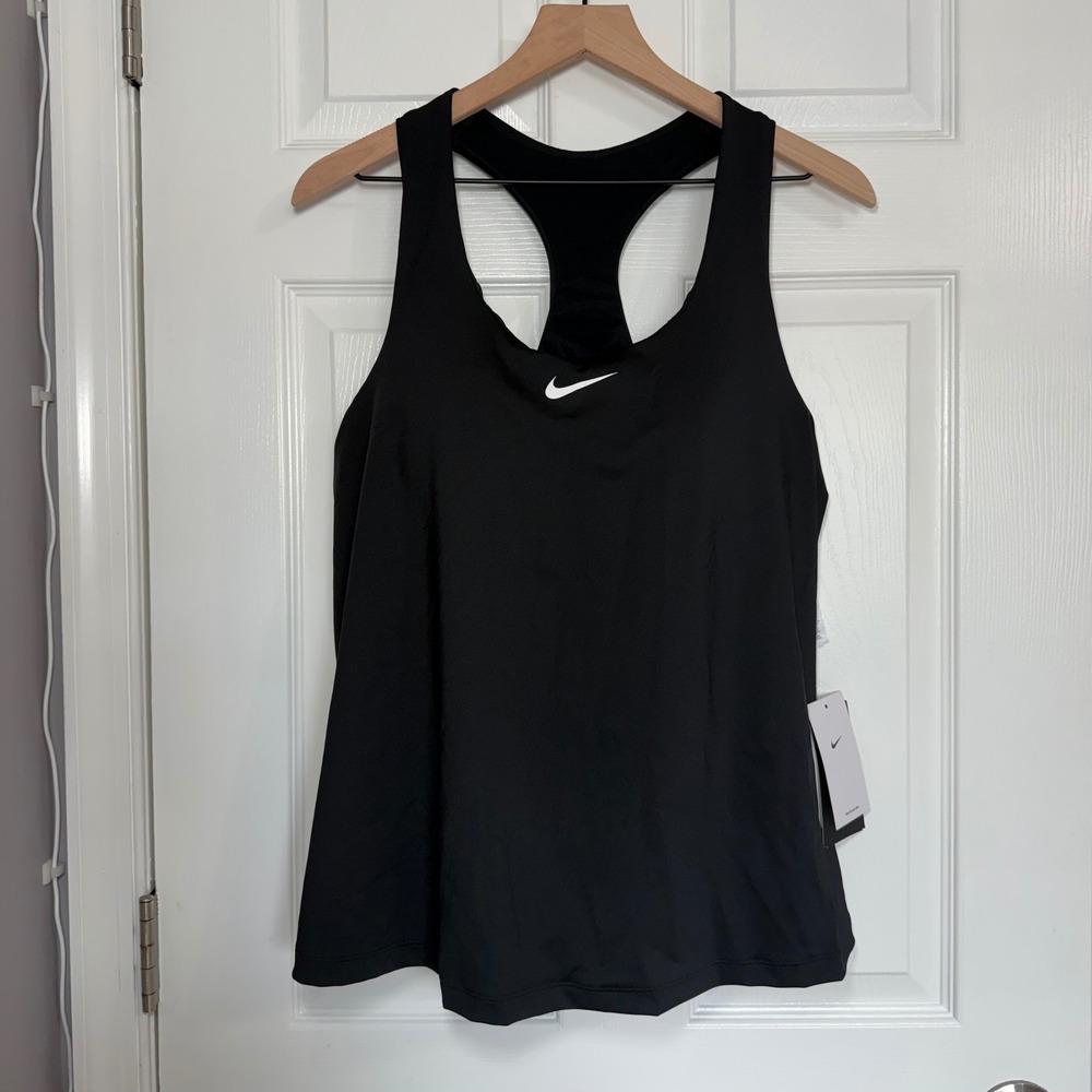 Nike Dri-FIT Alate Trace Training Tank Top Black Racerback Plus Size Womens 3X